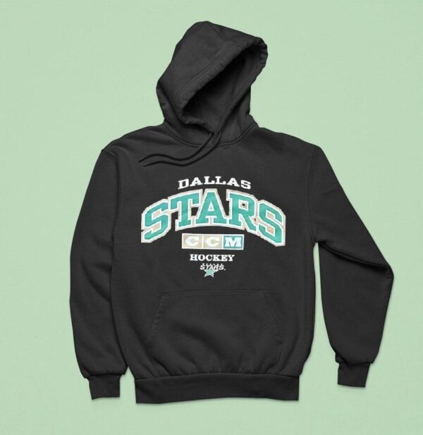 Dallas Stars Hockey Ccm Hoodie