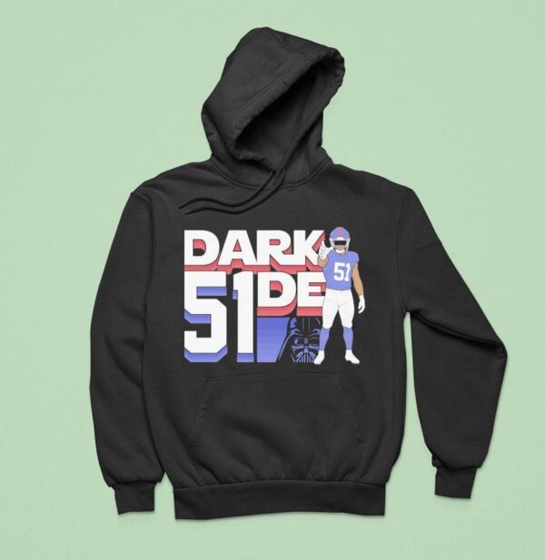 Dark De New York Giants Zak Deossie Star Wars Hoodie