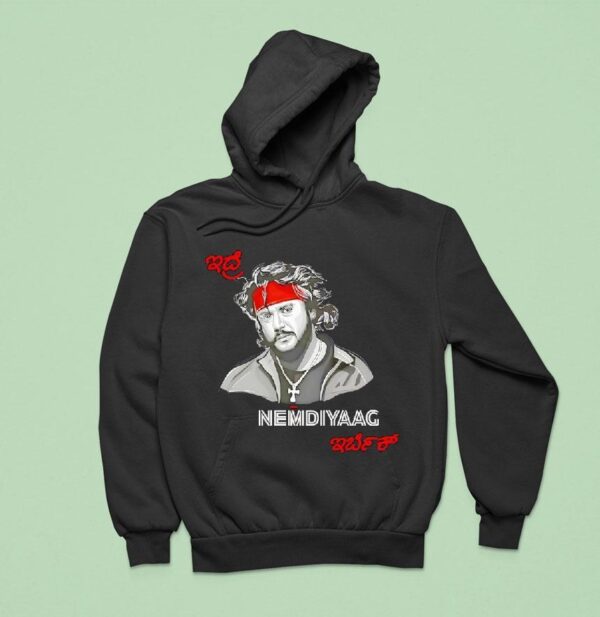 Darshan Thoogudeepa Nemdiyaag Hoodie