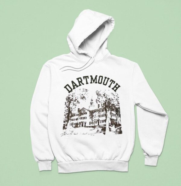 Dartmouth Hall New Hampshire Vintage Hoodie
