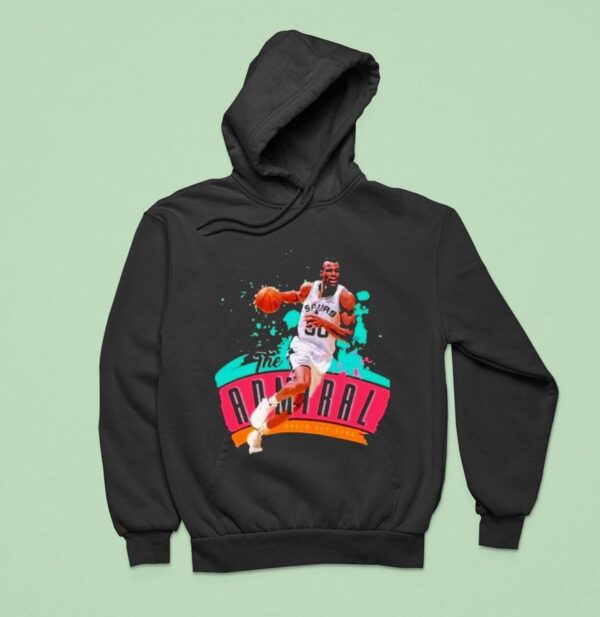 David Robinson Caricature Basketball Hoodie