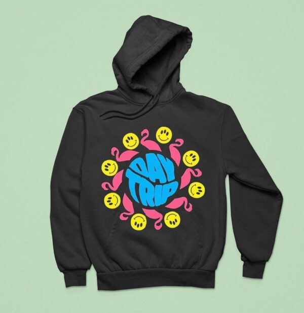 Day Trip Welcome Smiley Hoodie