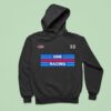 Dde Racing Garage Stripes And Speed Hoodie