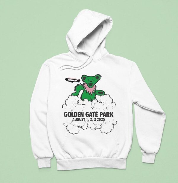 Dead And Company Celebrating Years Of The Grateful Dead S Music In San Francisco Ca At Golden Gate Park August Bertha Hoodie