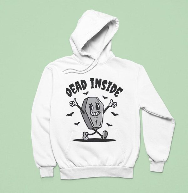 Dead Inside A Coffin Surrounded By Bats Hoodie