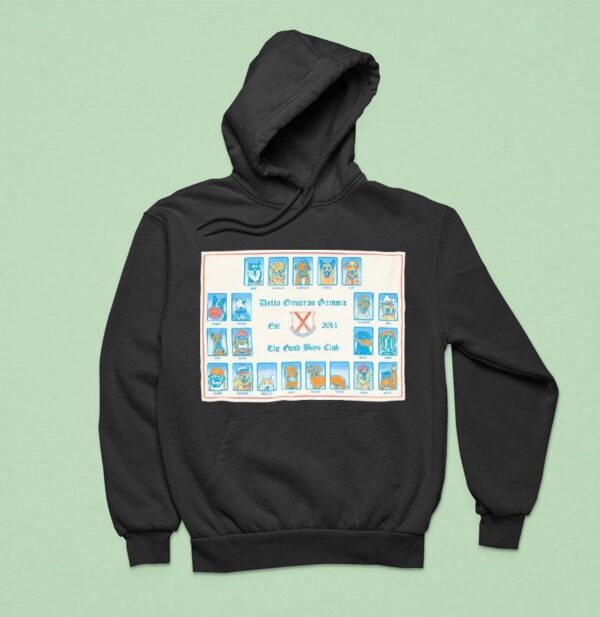 Delta Omicron Gamma Old Row Est The Good Boys Club Hoodie