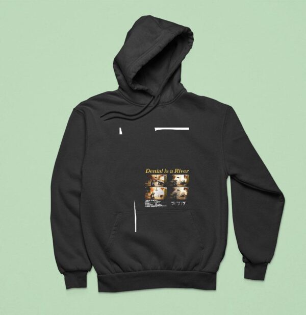 Denial Is A River Date Scene Take Camera Crew Hoodie
