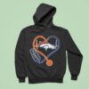 Denver Broncos Nurse Heartbeat Stethoscope Hoodie