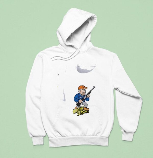 Detroit Lions Hunting Season Cartoon Hoodie