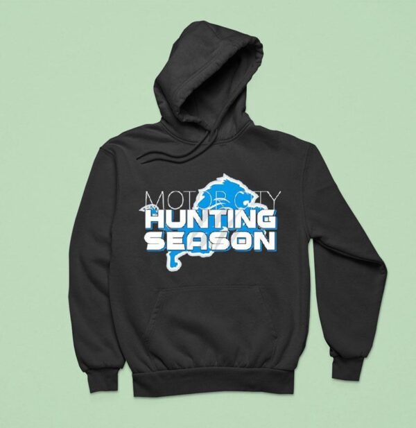 Detroit Lions Motor City Hunting Season Hoodie