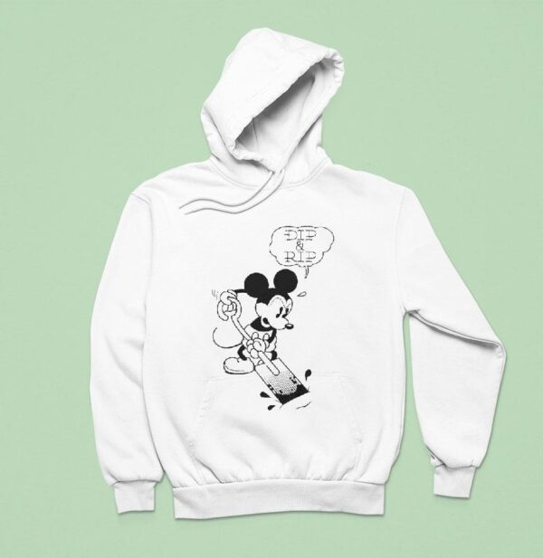 Dip Rip Mickey Mouse Stabber Hoodie