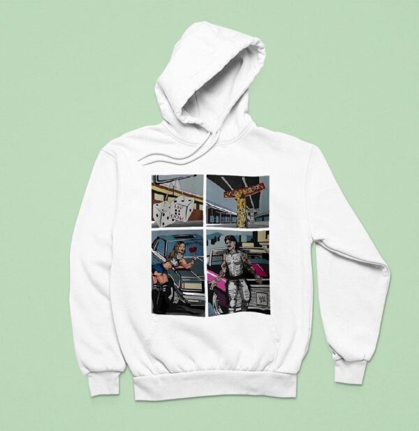 Dominik Mysterio Wwe Liv Dom Comic Hoodie