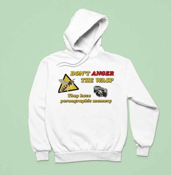 Don T Anger The Wasp They Have Pornographic Memory Hoodie