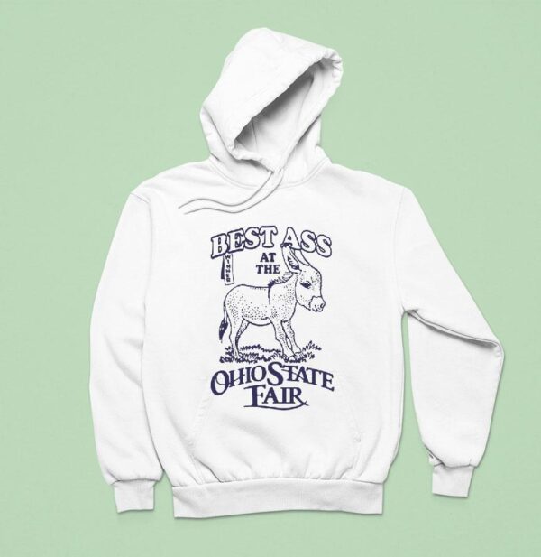 Donkey Best Ass At The Ohio State Fair Hoodie