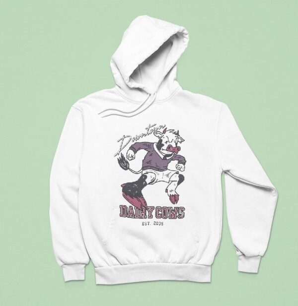 Downtown Dairy Cows Est Hoodie