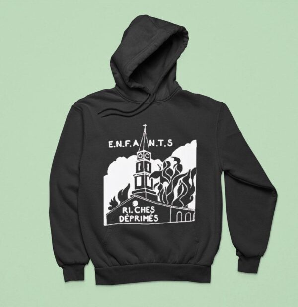Enfants Riches Deprimes Burning Church Hoodie