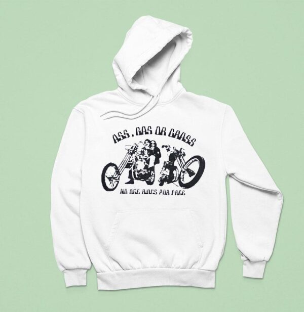 Erik Brunetti And Natas Kaupas Ass Gas Or Grass No One Rides For Free Hoodie