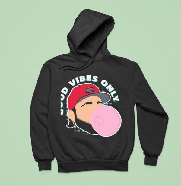 Eugenio Suarez Gum Good Vibes Only Seattle Mariners Hoodie