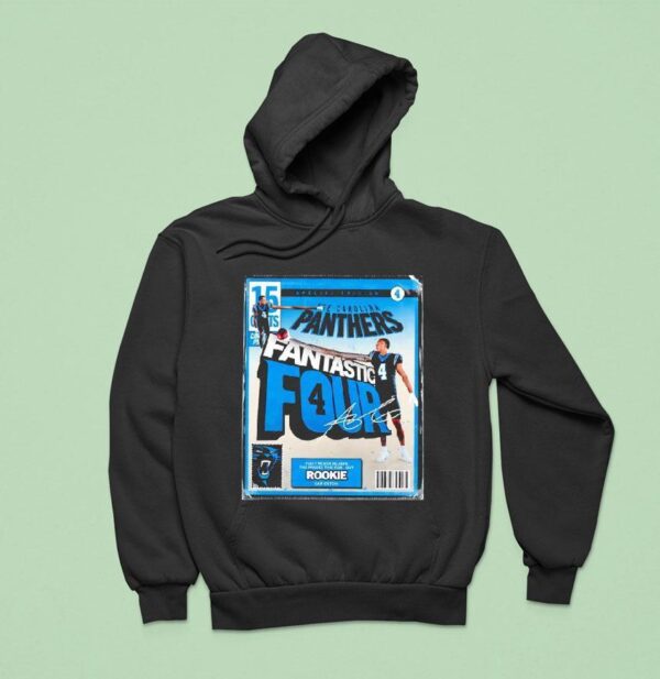 Fantastic Four X The Carolina Panthers John Kasay Signature Hoodie