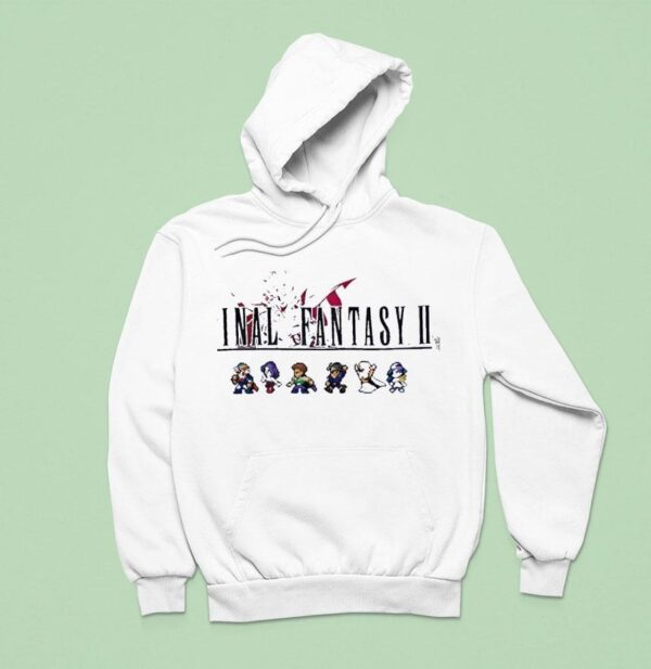 Final Fantasy Pixel Art Ii Hoodie