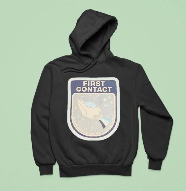 First Contact Defense Extraterrestrial Intelligence Agency Hoodie