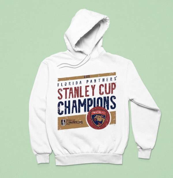 Florida Panthers Stanley Cup Champions Logo Vintage Hoodie