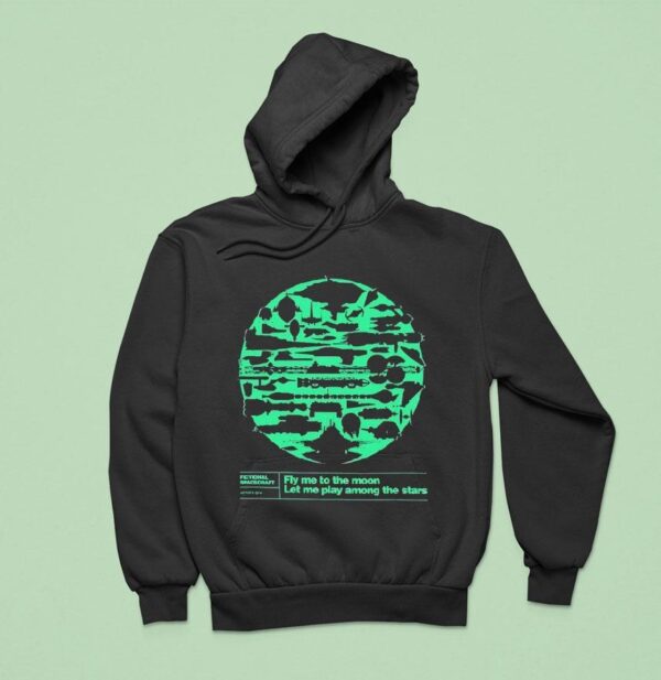 Fly Me To The Moon Let Me Play Among The Stars Hoodie