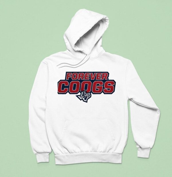 Forever Coogs Wordmark Basketball Hoodie