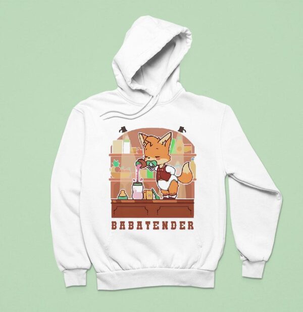 Fox Babatender Cartoon Hoodie