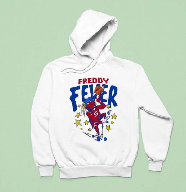 Freddy Fever Mascot Indiana Fever Basketball Hoodie