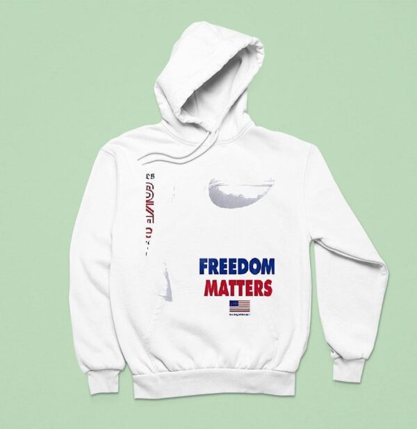 Freedom Matters Fake News Hashtag Hoodie