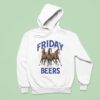Friday Beers Horses Three Hoodie