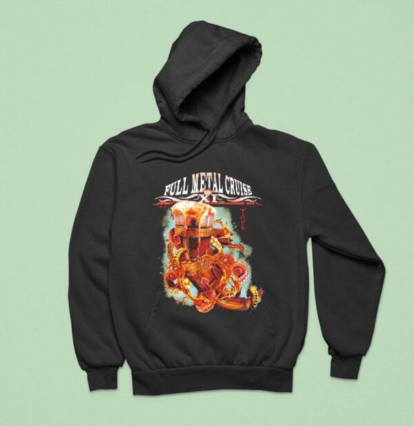 Full Metal Cruise Beer Horn Hoodie