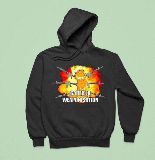 Gafield Weaponization Gun Fire Hoodie