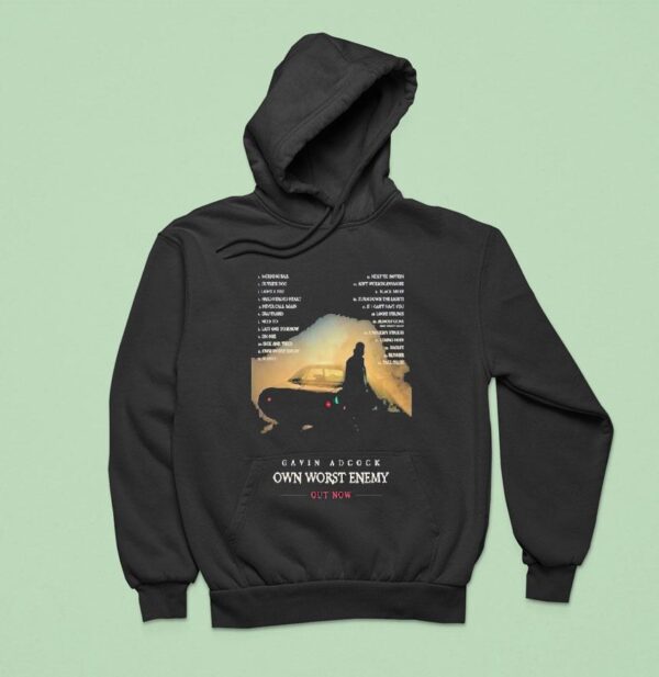 Gavin Adcock Own Worst Enemy Album Hoodie