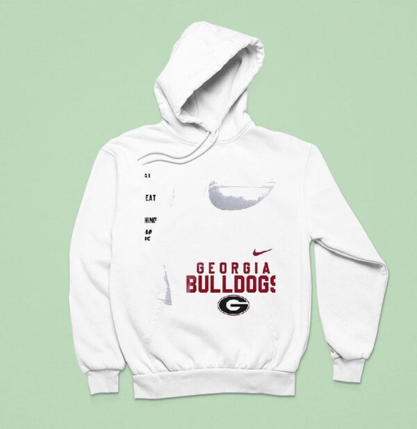 Georgia Bulldogs Ncaa Heartbeat Watching Hoodie