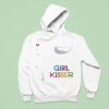 Girl Kisser Girl In Red Festival Hoodie