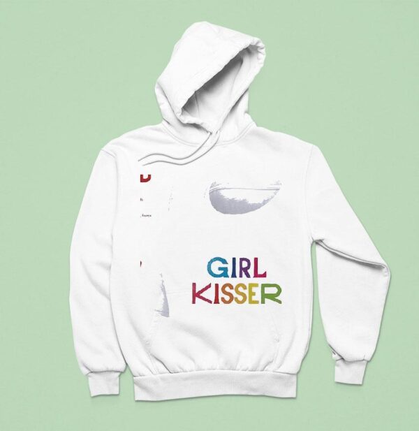 Girl Kisser Girl In Red Festival Hoodie