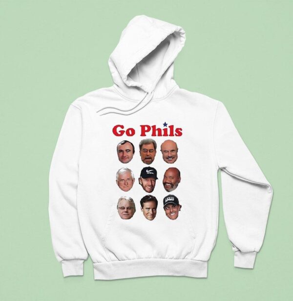 Go Phils Big Heads Coach History Philadelphia Phillies Hoodie