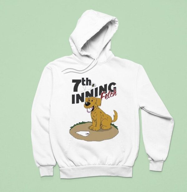 Golden Retriever Th Inning Fetch Baseball Hoodie
