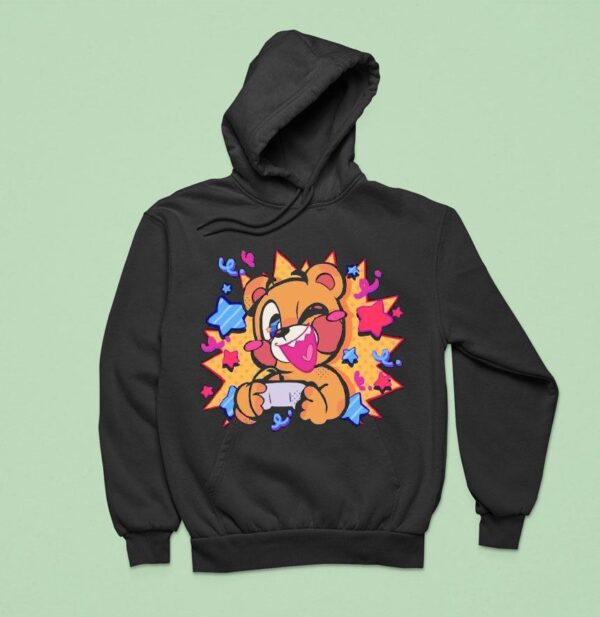 Grandpoobear Comic Pop Gamer Hoodie