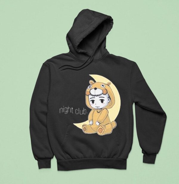 Grandpoobear Night Club Sleepy Hoodie