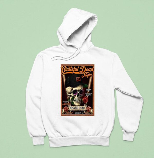 Grateful Dead Night August Oracle Park San Francisco Ca Skull Hoodie
