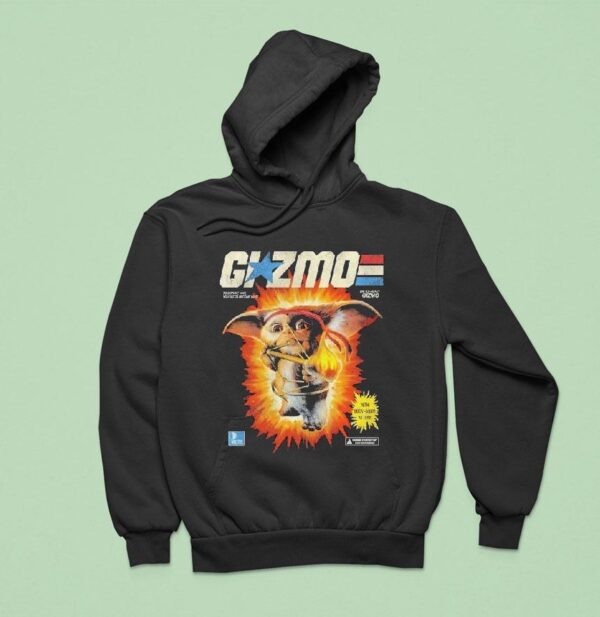 Gremlins G I Zmo To Survive War You Gotta Become War Battle Ready Gizmo With Boom Boom Action Hoodie