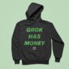 Grok Has Money Logo Hoodie
