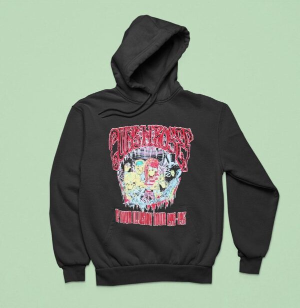 Guns N Roses We Your Illusion Tour Monsters Hoodie