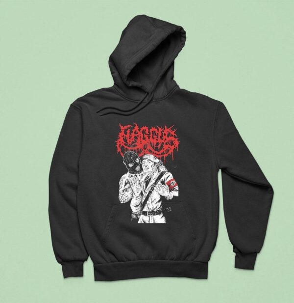 Haggus Antifa Benefit Fuck Ice Fuck Israel Fuck Trump No Safe Space For Bootlickers Hoodie