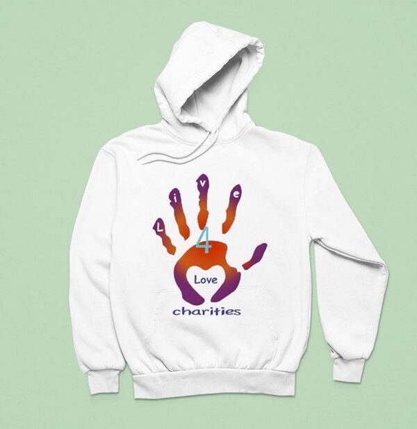 Hand Live Love Charities Hoodie