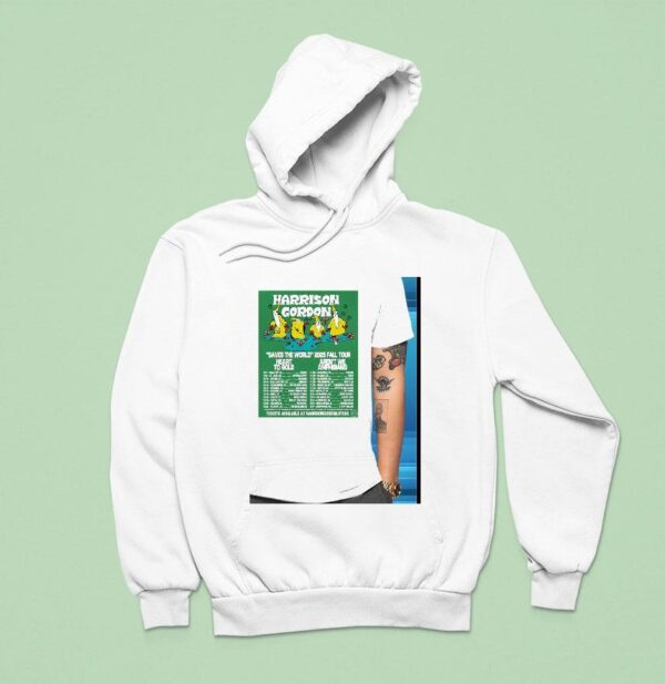 Harrison Gordon Saves The World Fall Tour Heart To Gold Aren T We Amphibians Hoodie