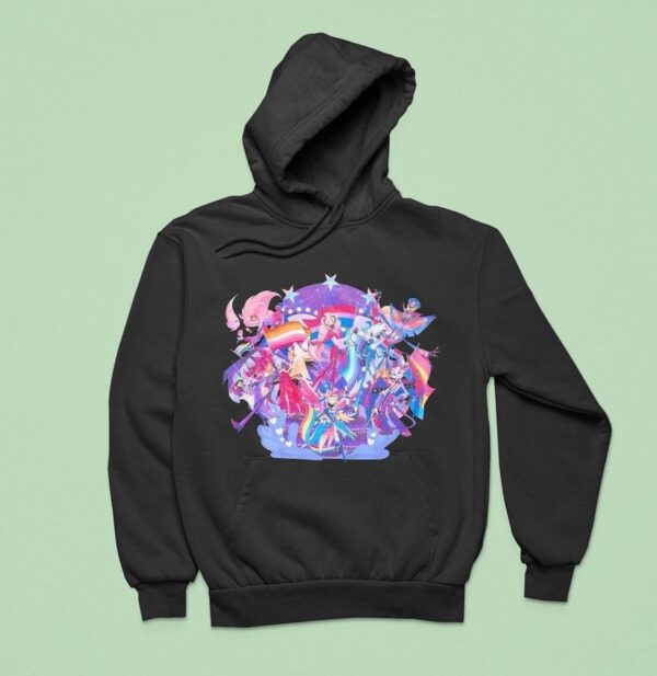 Hazbin Hotel Pride Cas Hoodie